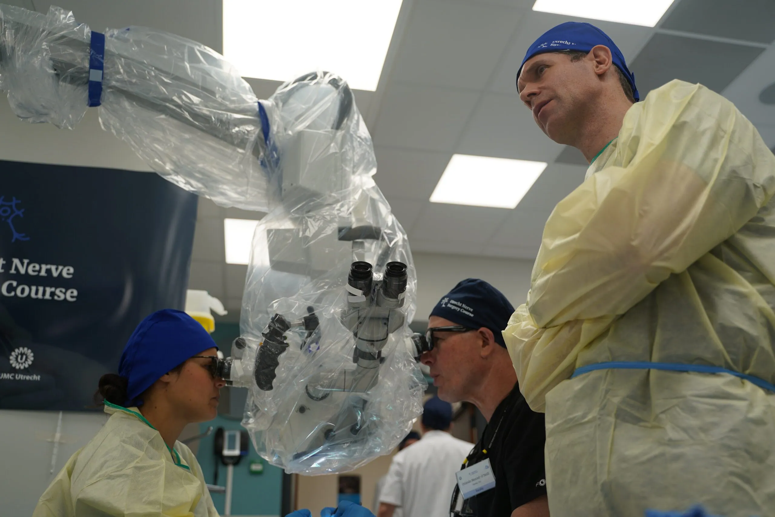 Microsurgical dissection under the operating microscope